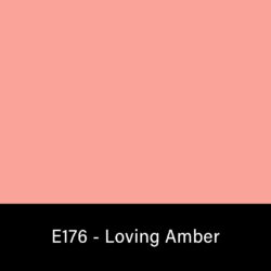 E176_Rosco_E-Colour+ 176 Loving Amber