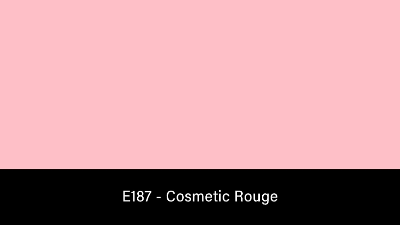 E187_Rosco_E-Colour+ 187 Cosmetic Rouge