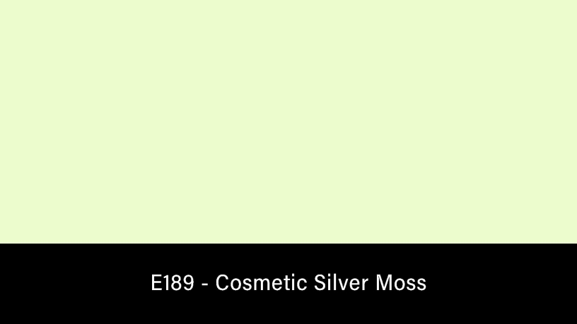 E-Colour+ 189 Cosmetic Silver Moss