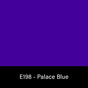 E198_Rosco_E-Colour+ 198 Palace Blue