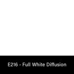 E261_Rosco_E-Colour+ 216 Full White Diffusion