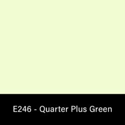 E246_Rosco_E-Colour+ 246 Quarter Plus Green