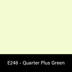 E246_Rosco_E-Colour+ 246 Quarter Plus Green