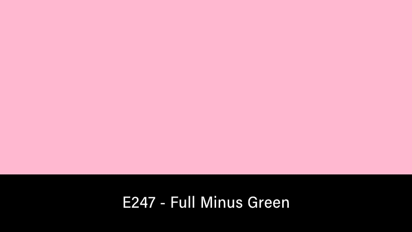 E247_Rosco_E-Colour+ 247 Full Minus Green