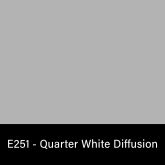 E251_Rosco_E-Colour+ 251 Quarter White Diffusion
