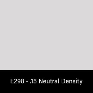 E298_Rosco_E-Colour+ 298 .15 Neutral Density