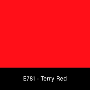 E-Colour+ 781 Terry Red