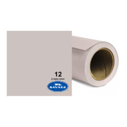 Fondale Savage in carta colore 12 Studio Gray 2.72 x 11m