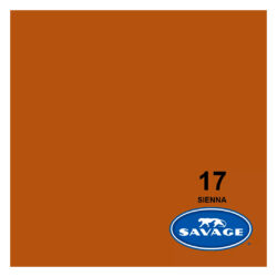 SA 17-12 Savage Fondale Savage senza cuciture colore 17 Sienna 2.72x11m