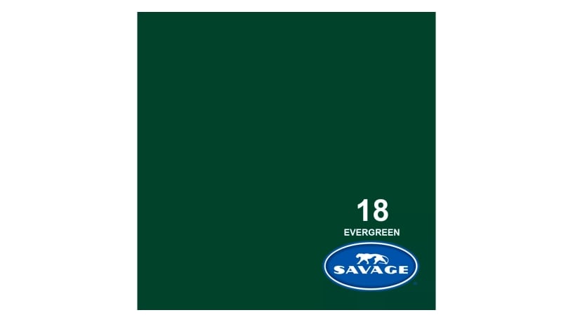SA 18-12 Savage Fondale Savage senza cuciture colore 18 Evergreen 2.72x11m