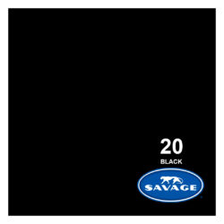 SA 20-12 Savage Fondale Savage senza cuciture colore 20 Black 2.72x11m