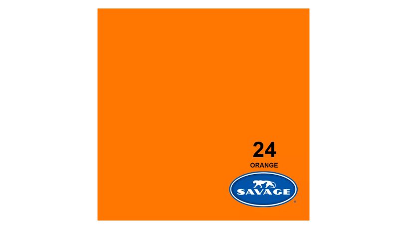 SA 24-12 Savage Fondale Savage senza cuciture colore 24 Orange 2.72x11m