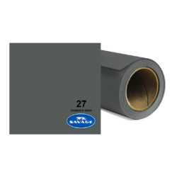 Fondale Savage in carta colore 27 Thunder Gray 2.72 x 11m