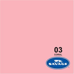 SA 3-12_Savage_Fondale Savage senza cuciture colore 03 Coral 2.72x11m