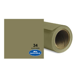 Fondale Savage in carta colore 34 Olive Green 2.72 x 11m