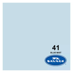 SA 41-12_Savge_Fondale Savage senza cuciture colore 41 Blue Mist 2.72x11m