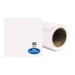 Fondale Savage in carta colore 50 White 2.72 x 11m