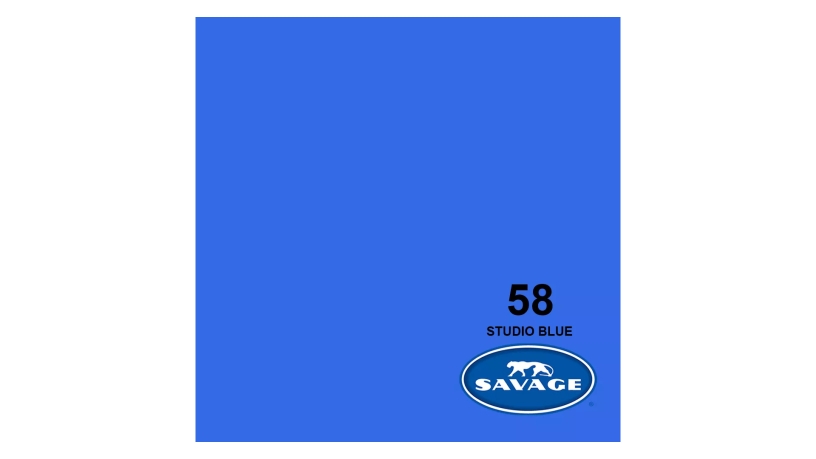 SA 58-12_Savage_Fondale Savage senza cuciture colore 58 Studio Blue 2.72 x 11m