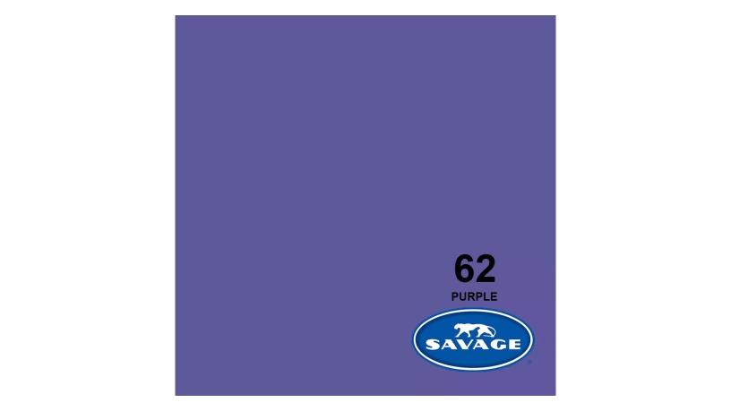 Fondale Savage senza cuciture colore 62 Purple 2.72 x 11m SA 62-12