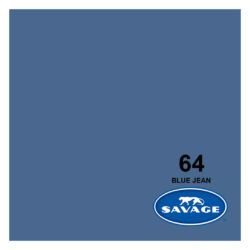 SA 64-12_Savage_Fondale Savage senza cuciture colore 64 Blue Jean 2.72 x 11m