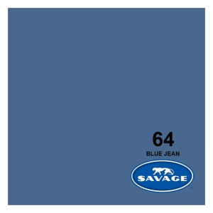 SA 64-12_Savage_Fondale Savage senza cuciture colore 64 Blue Jean 2.72 x 11m