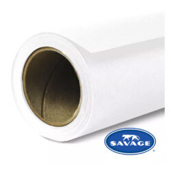 SA 66-12_Savage_Fondale Savage senza cuciture colore 66 Pure White 2.72 x 11m
