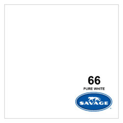 SA 66-12_Savage_Fondale Savage senza cuciture colore 66 Pure White 2.72 x 11m