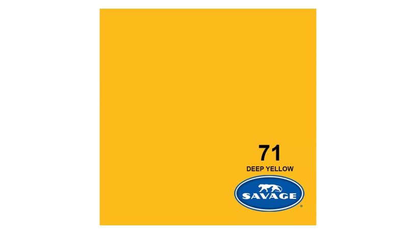 SA 71-12_Savage_Fondale Savage senza cuciture colore 71 Deep Yellow 2.72 x 11m