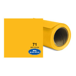 Savage in carta colore 71 Deep Yellow 2.72 x 11m