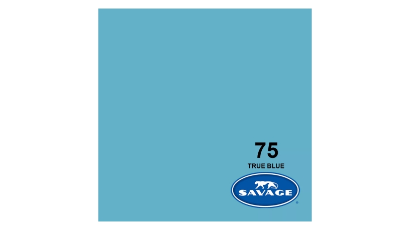 SA 75-12_Savage_Fondale Savage senza cuciture colore 75 True Blue 2.72 x 11m