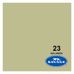 SA 23-12 Fondale Savage senza cuciture colore 23 Sea Green 2.72x11m