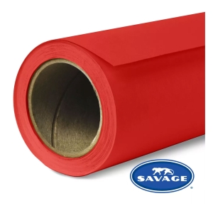 Fondale Savage in carta colore 08 Primary Red 2.72 x 11m