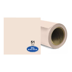 Fondale Savage in carta colore 51 Bone 2.72 x 11m