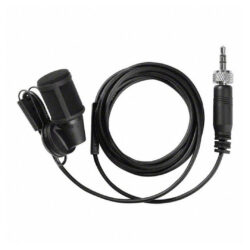 Microfono a clip cardioide Sennheiser MKE 40 4 con connettore Lemo 3 Poli - Nero