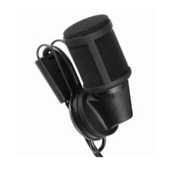Microfono a clip cardioide Sennheiser MKE 40 4 con connettore Lemo 3 Poli - Nero