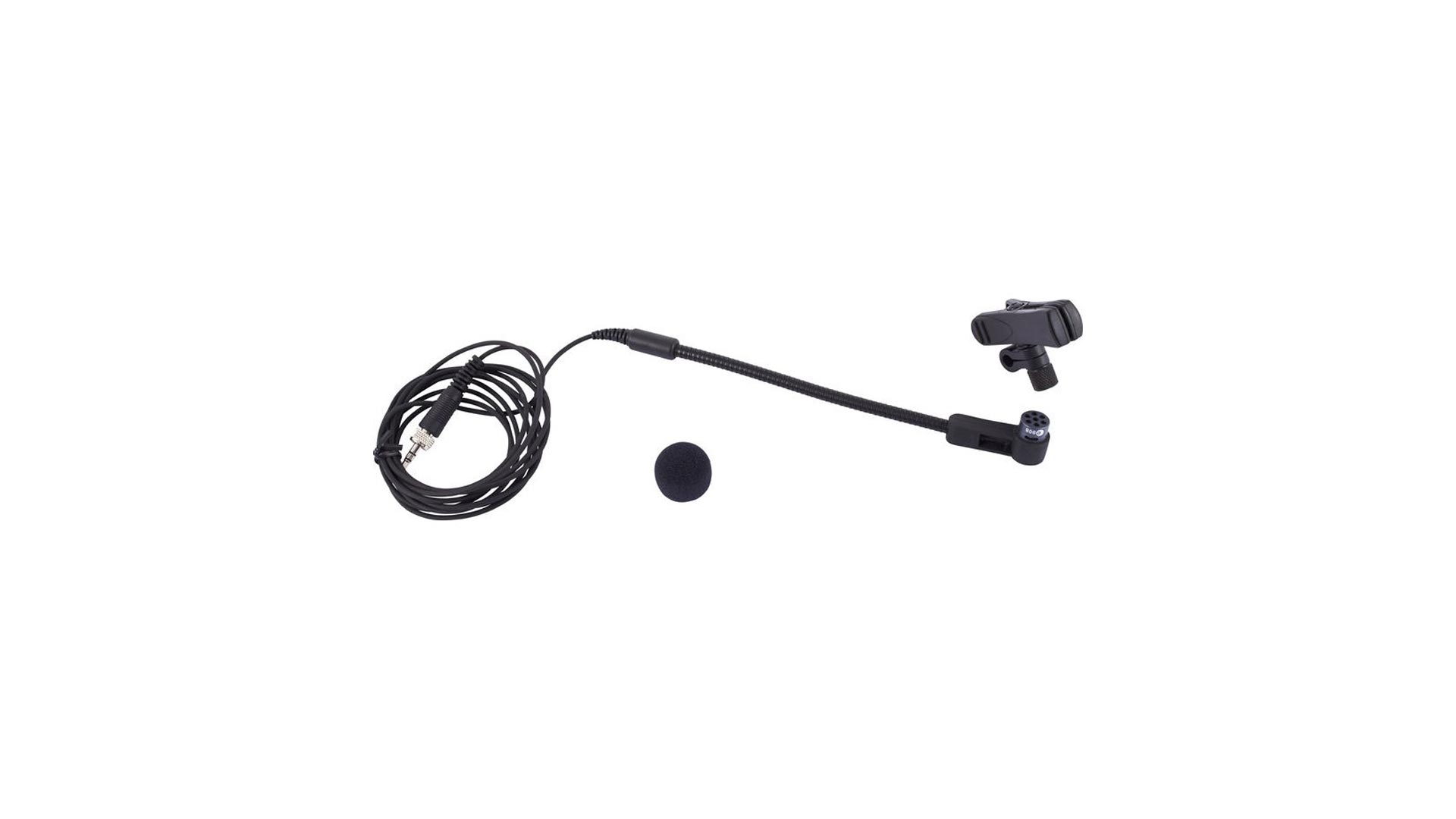 Microfono a condensatore Sennheiser E 908B EW su collo di cigno per montaggio su strumenti a fiato - senza preamplificatore
