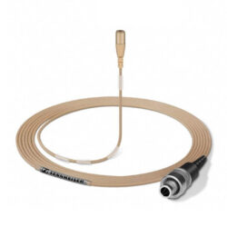 Microfono a clip omnidirezionale Sennheiser MKE 1 4 miniaturizzato - Beige