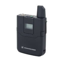 Sennheiser AVX MKE 2 Sistema completo con transmisor de bolsillo, micrófono omnidireccional y receptor portátil