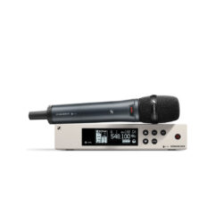 507559_SENNHEISER_Kit Sennheiser EW 100 G4 865 S con microfono trasmettitore con switch on/off, capsula dinamica supercardioide e ricevitore fisso