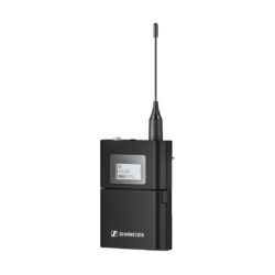 Kit Sennheiser EW-DX MKE 2 SET (R1-9) con microfoni lavalier, trasmettitori bodypack wireless, ricevitore rackmout e batterie