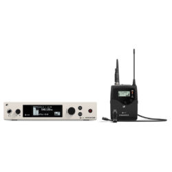 509658_SENNEHISER_Kit Sennheiser EW 500 G4 MKE 2 GW con trasmettitore tascabile, microfono cardioide a clip e ricevitore fisso