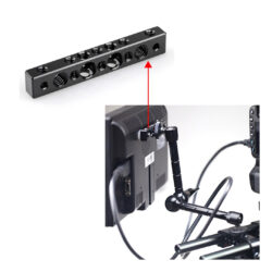 Barra forata SmallRig 1091 con fori filettati da 1/4" e 3/8" per montaggio di accessori