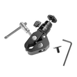Clamp con testa a snodo e attacco da 1/4''