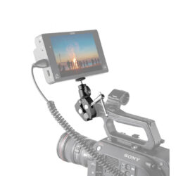 Clamp con testa a snodo e attacco da 1/4''