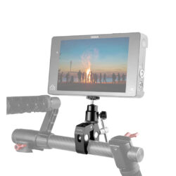 Clamp con testa a snodo e attacco da 1/4''