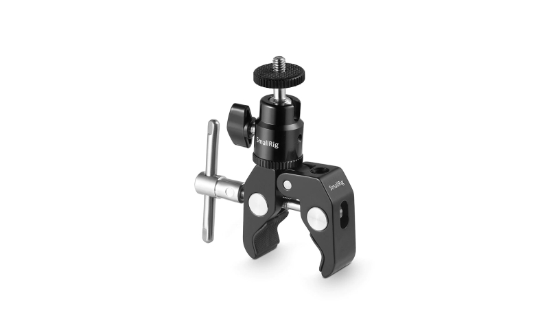Clamp Mount with 1/4" Screw Ball Head Mount