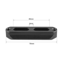 1195B _SmallRIg_Staffa SmallRig 1195B con binario NATO 7cm a sgancio rapido