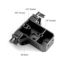 1674_SmallRig_Piastra con doppio fissaggio per canna da 15mm
