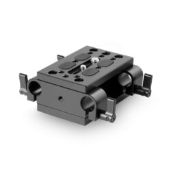 1798_SmallRig_Piastra 1798 con doppio fissaggio per canna da 15mm fissaggio per cavalletti e blocco binari