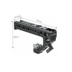 2094_SmallRig_Maniglia SmallRig 2094 con attacco cold shoe e fori di montaggio per accessori